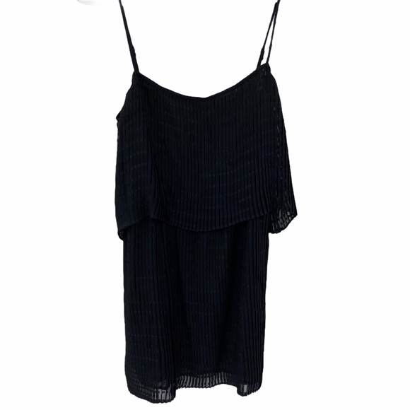 Sanctuary Dresses & Skirts - Sanctuary Pleated Mini Dress Black Size Small NWT